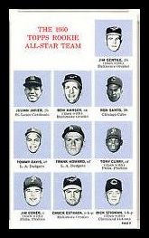 1964 Topps Rookie All Star 1960 Team